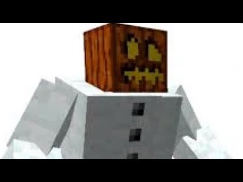 Minecraft снежный голем