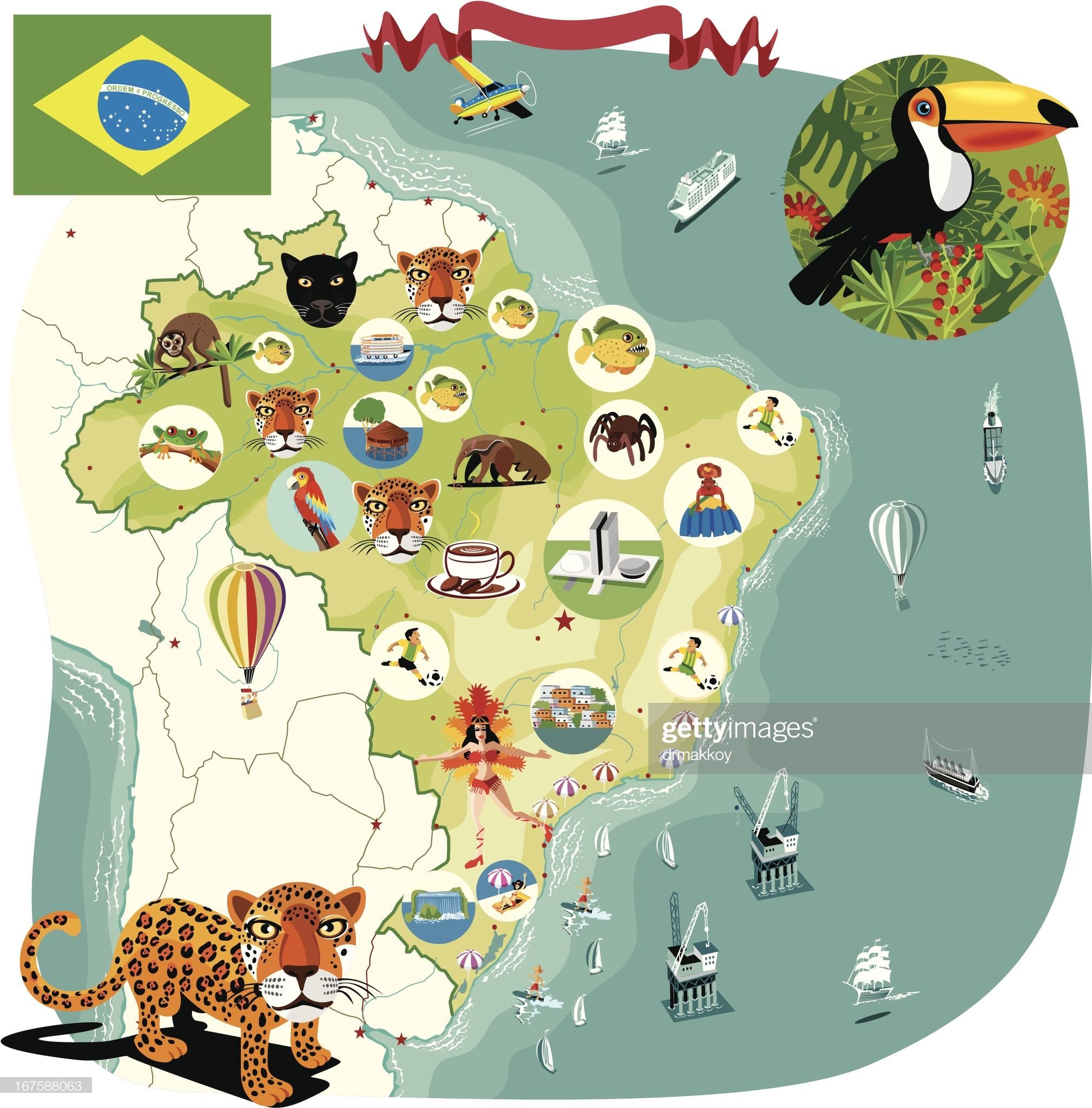 Раскраски бразилии скачать и распечатать бесплатно