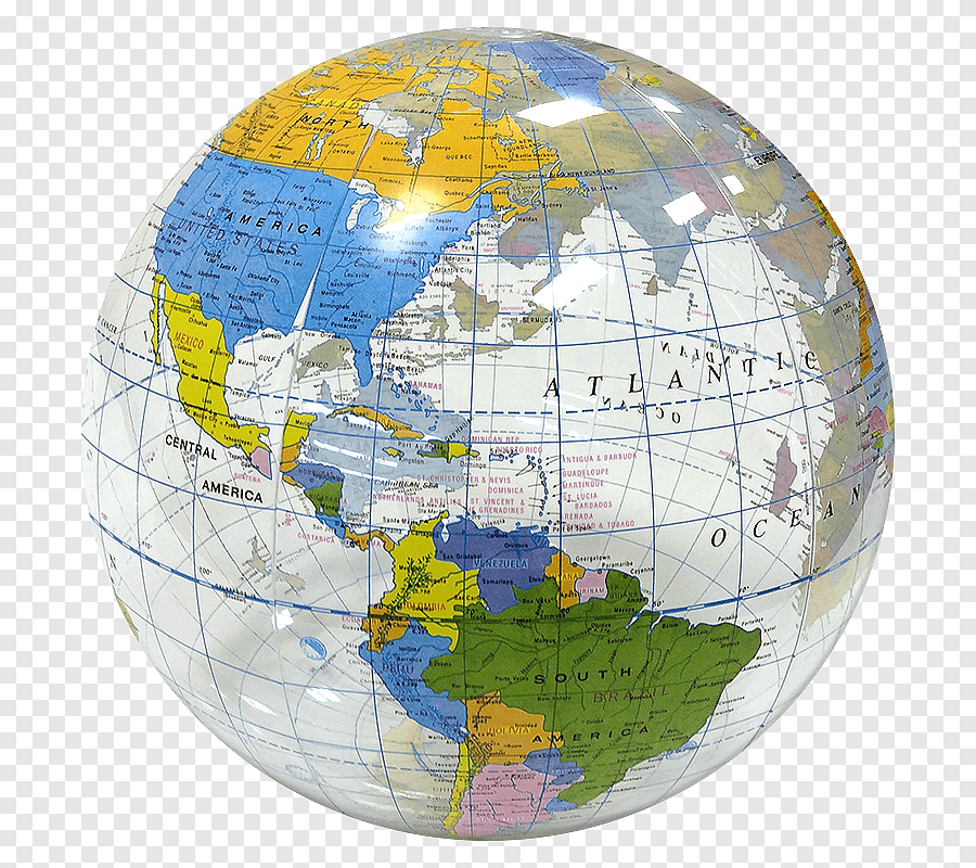 Глобус карта. Изображение земного шара. Земля в виде глобуса.