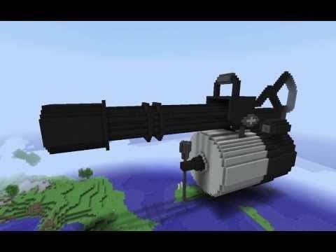 Миниган в МАЙНКРАФТЕ