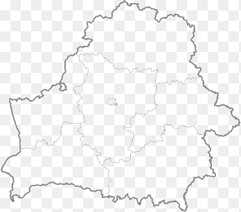 Карта Беларуси контур