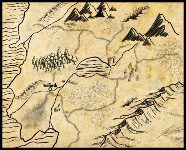 Древние карты местности