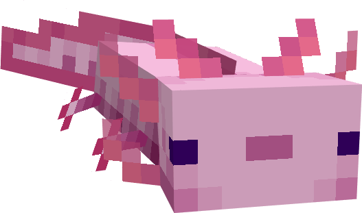 Аксолотль Minecraft