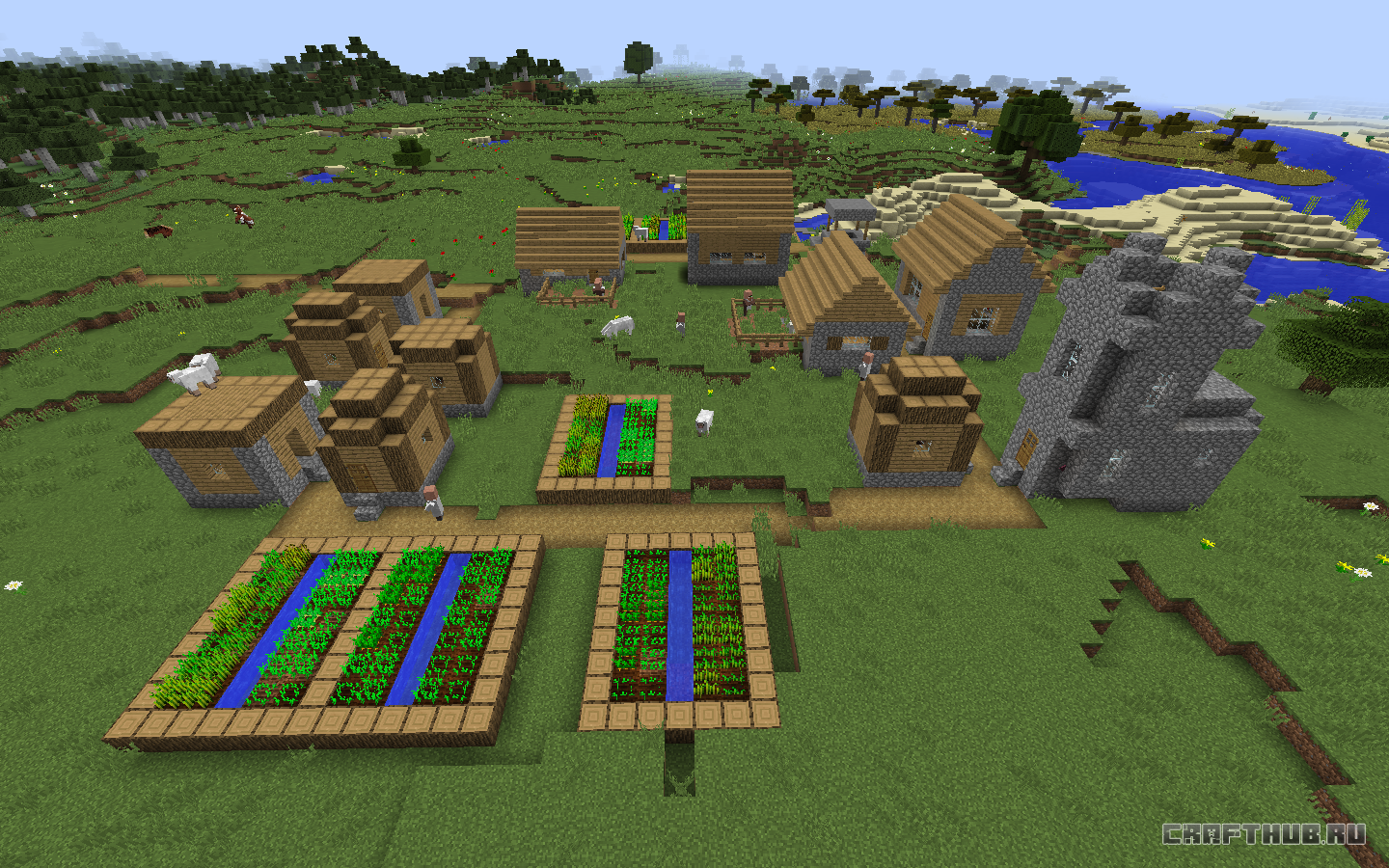 Моя деревня в Minecraft — Revendi на DTF