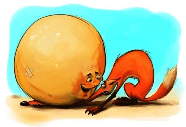 Колобок арт