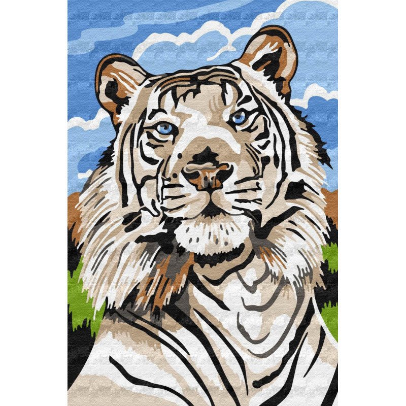 ASW059 Картина раскраска Уссурийский тигр ArtStory