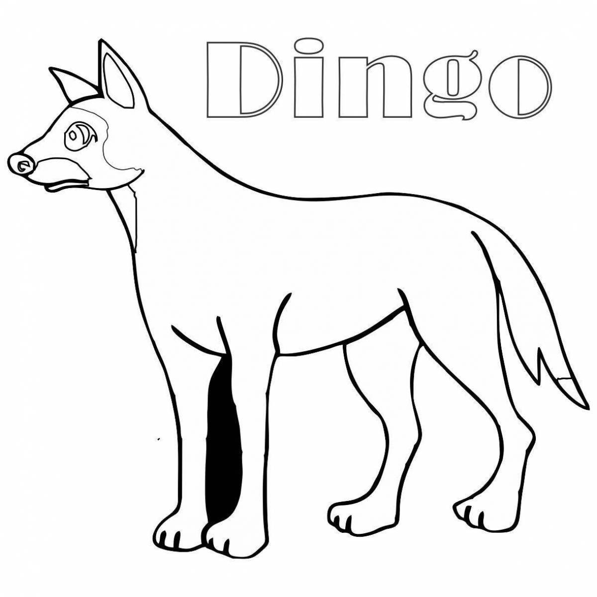 Собака динго распечатать. Собака Динго раскраска для детей. Собака Динго рисунок. Собака Бинго раскраска для малышей. Динго карандашом.