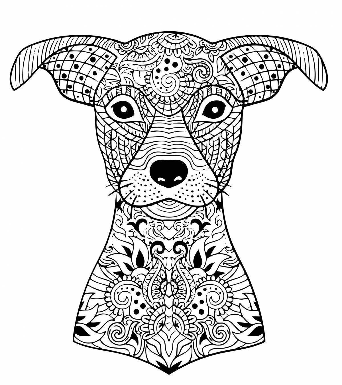 Раскраски Собаки для Взрослых — Игры и приложения для iPhone и iPad