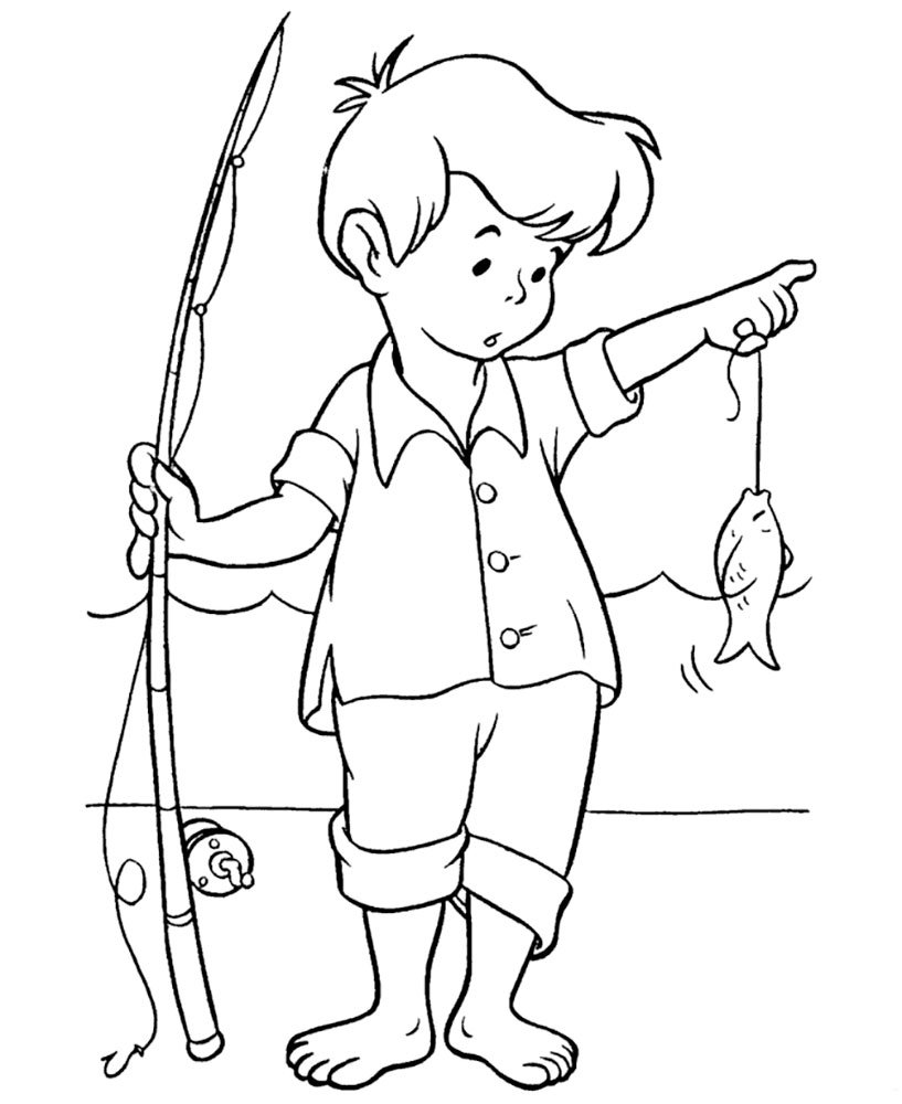 Раскраски по Сказке о рыбаке и рыбке: распечатать или скачать бесплатно | бородино-молодежка.рф