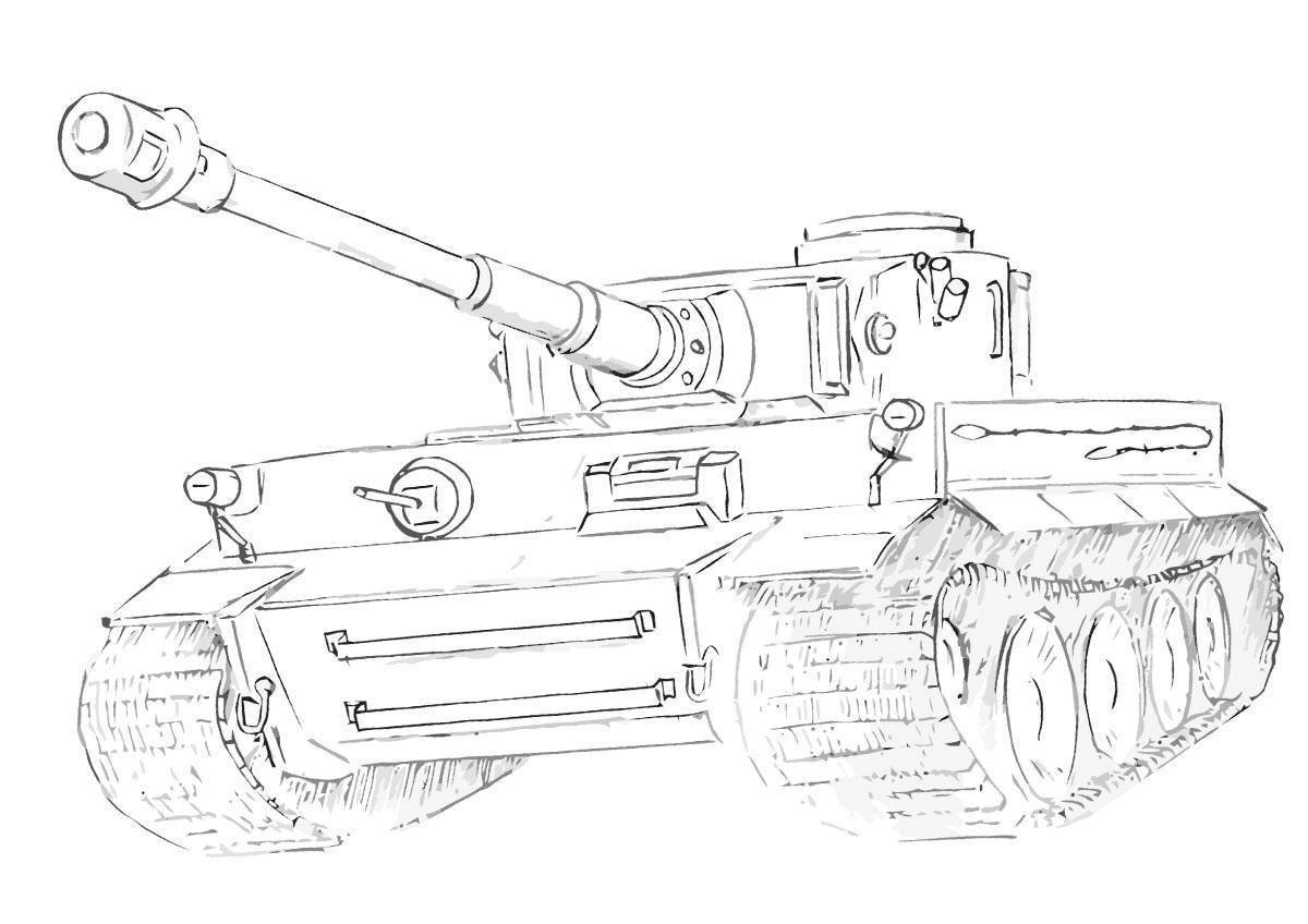 Немецкий тяжелый танк 