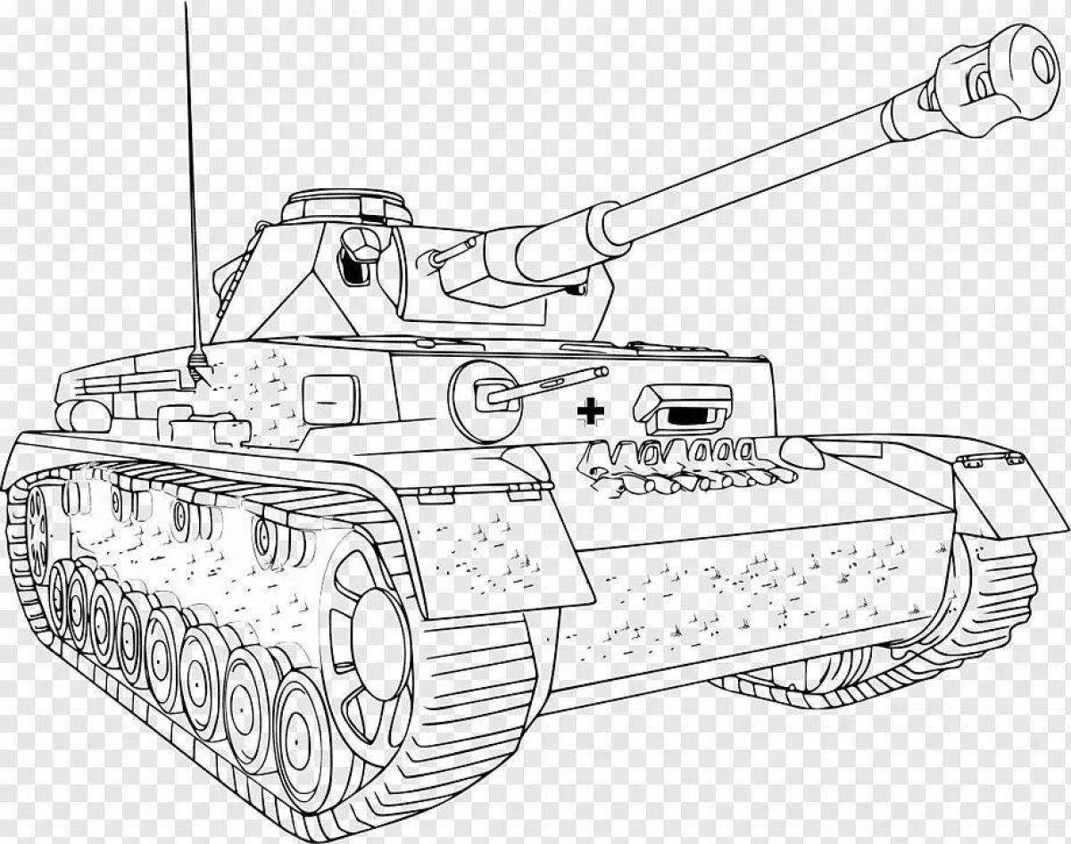 Раскраски Ворлд оф танк (26 шт.) - скачать или распечатать бесплатно #