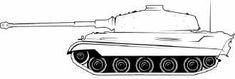 Танк раскраска т34 с тигром
