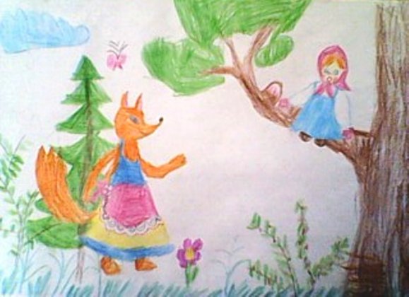Снегурушка и лиса