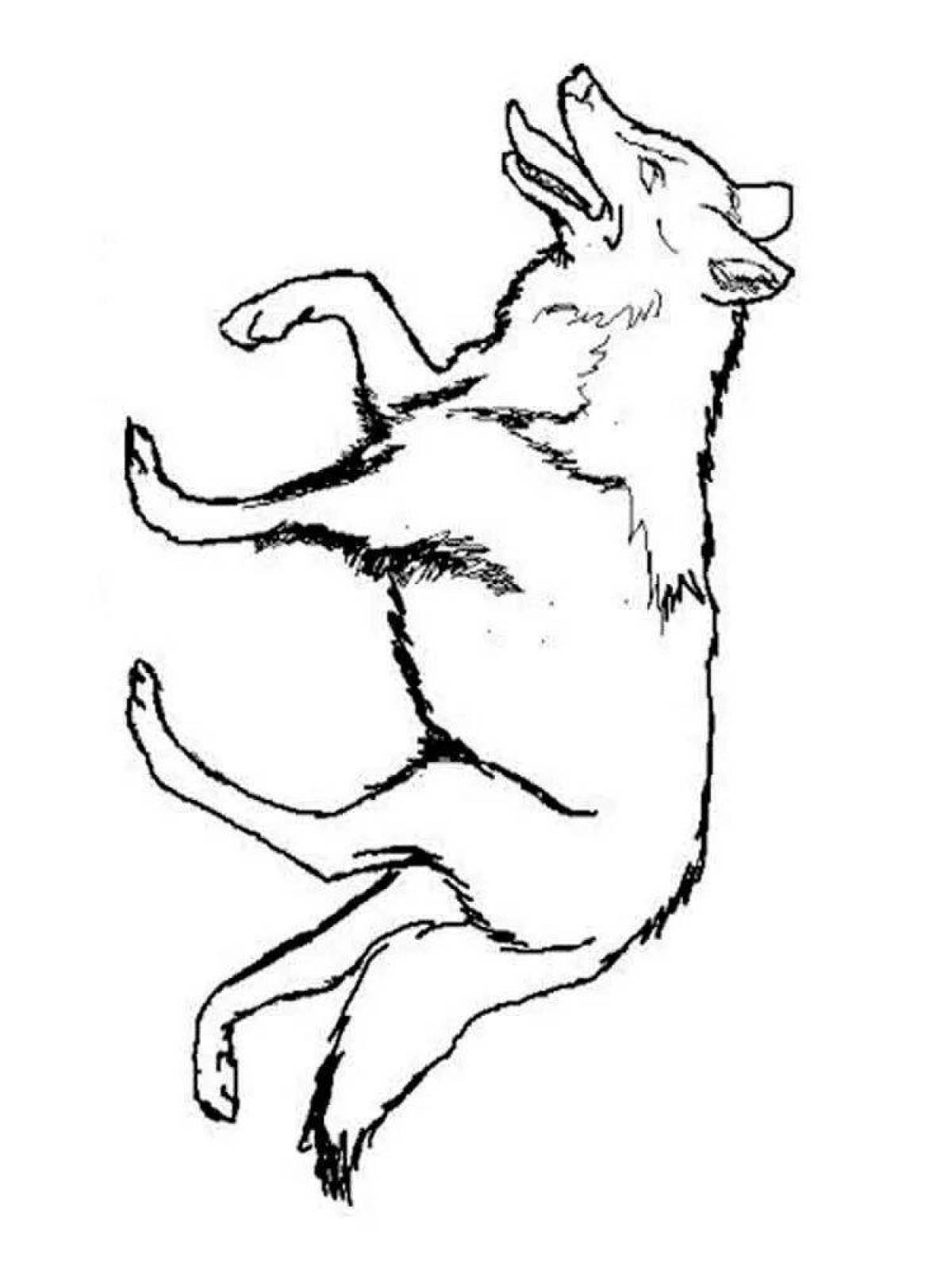 Раскраска лиса и волк - Все для детского сада | Раскраски, Детские раскраски, Рисунки