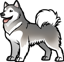 CARTOONIZEMYPET маламут