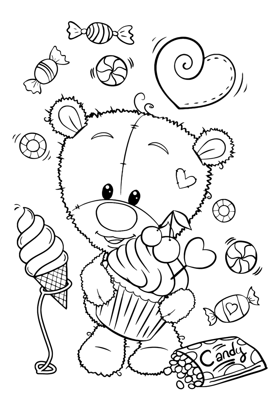 Раскраска «Крош и пчёлка едят мороженое» от ЧикиПуки » ремонты-бмв.рф