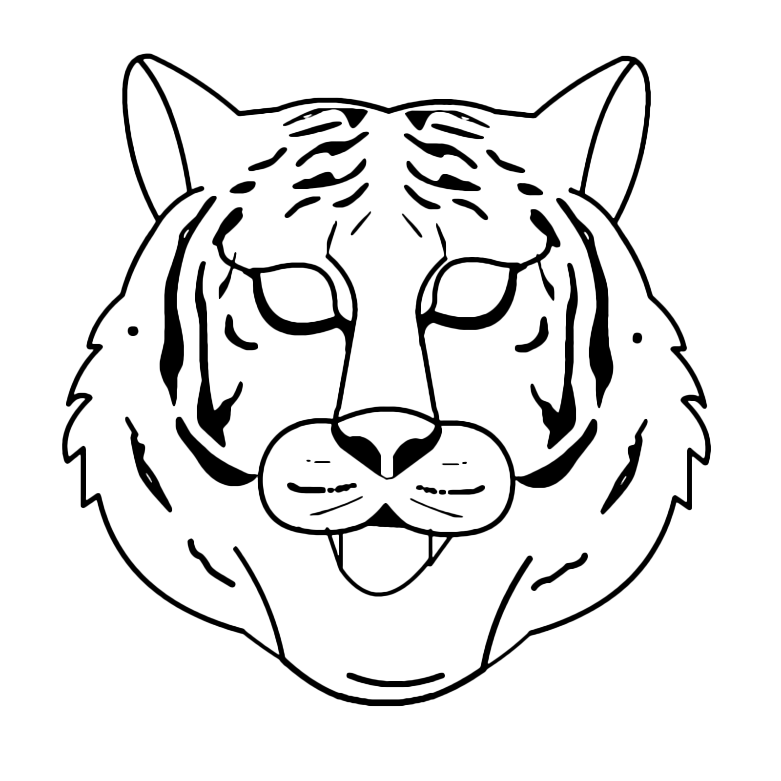 Маска тигра белая. Маска тигра для детей. Маска тигра для детей раскраска. Трафарет тигра для детей. Раскраски маски животных.