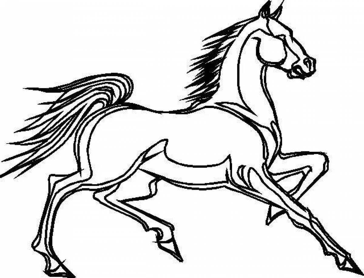Paintboy / Картина по номерам «Бегущие лошади»