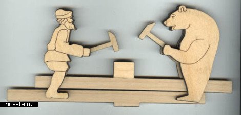 Богородская игрушка рисование