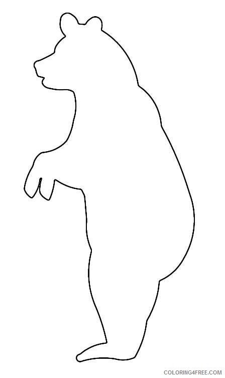 Раскраски Белый медведь