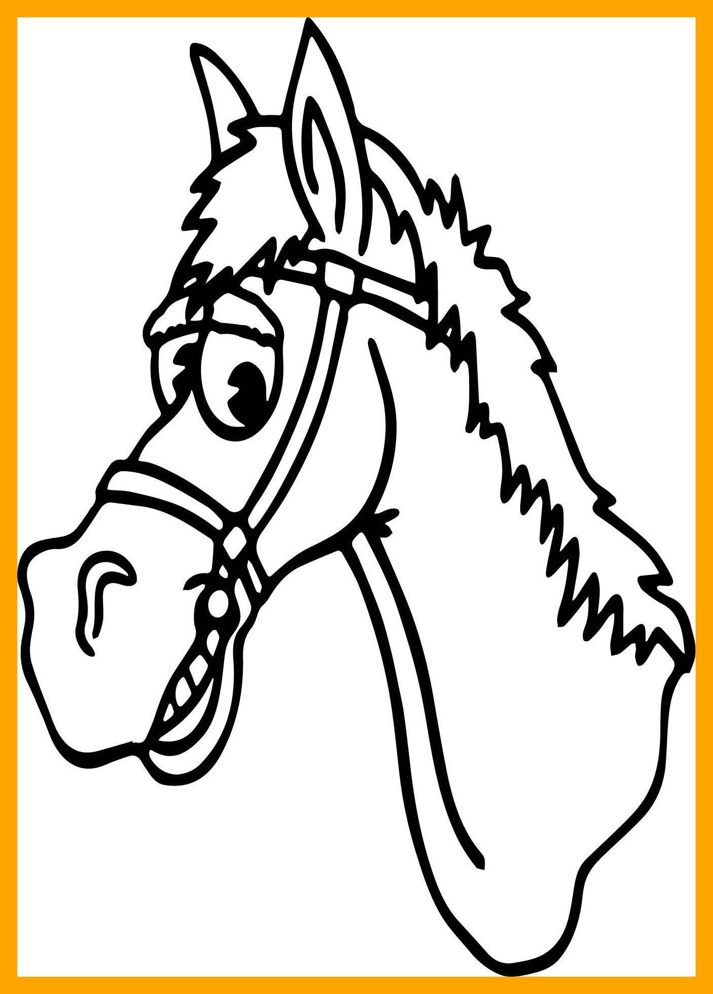 Раскраски мордочка лошади (45 фото) » Картинки, раскраски и трафареты для  всех - Klev.CLUB