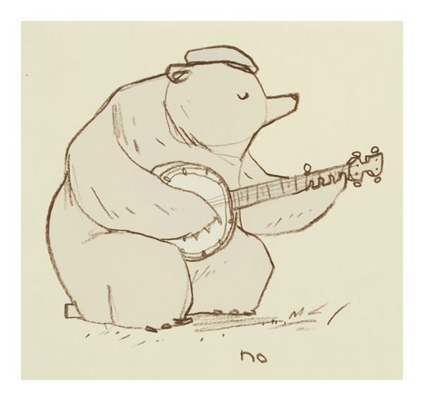 Раскраски русский медведь с балалайкой (31 фото)