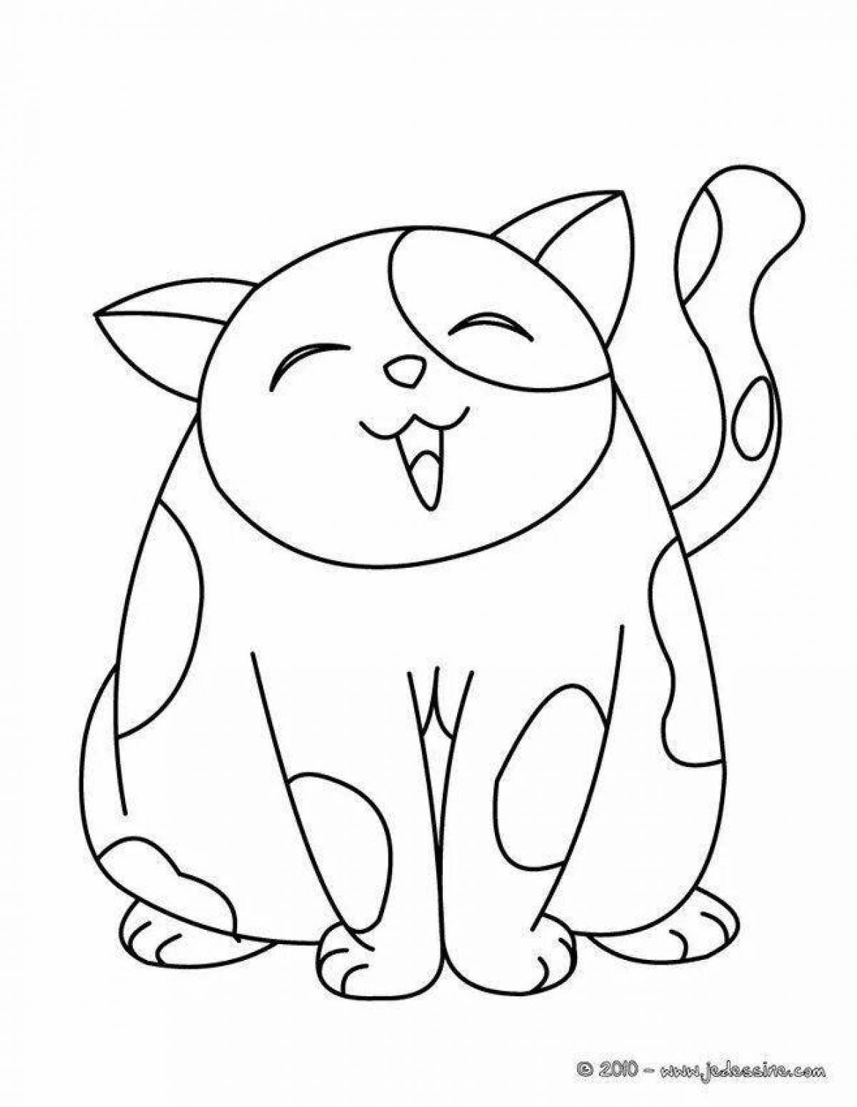 Раскраски Толстый котик (36 шт.) - скачать или распечатать бесплатно #