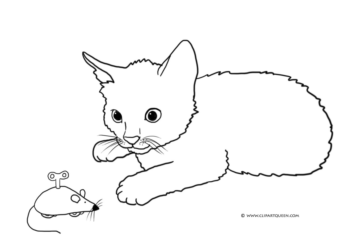 Коврик для мыши детская раскраска Кошки мышки купить на апекс124.рф | 