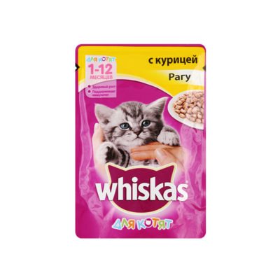 Корм д/кошек Whiskas 85г рагу ягнёнок