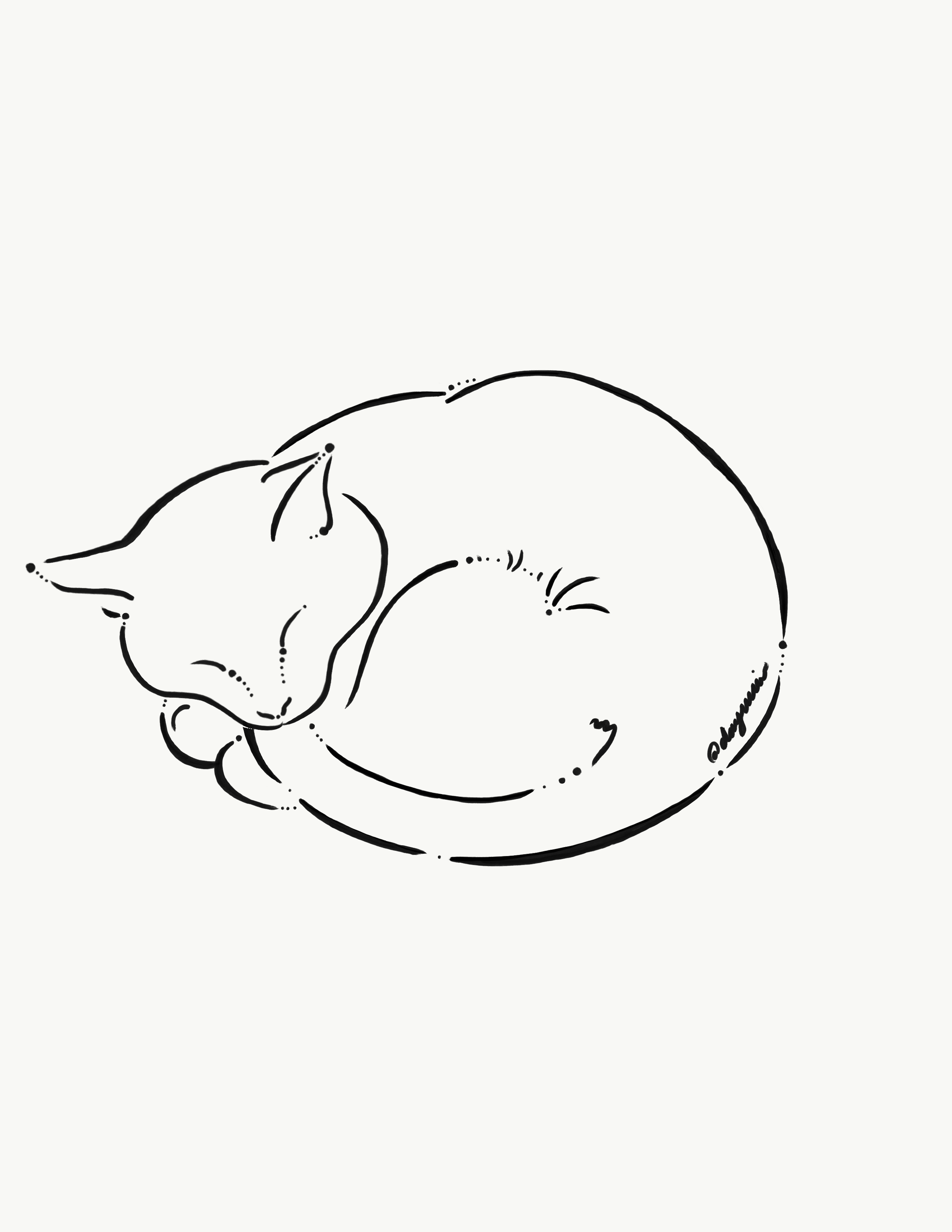 DataLife Engine > Версия для печати > Раскраски кот который спит (40 фото)