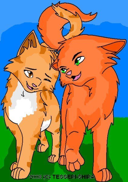 Коты Воители Огнезвёзд и Песчаная