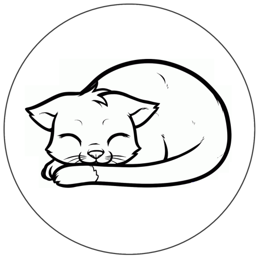 Рисунок кошки для срисовки