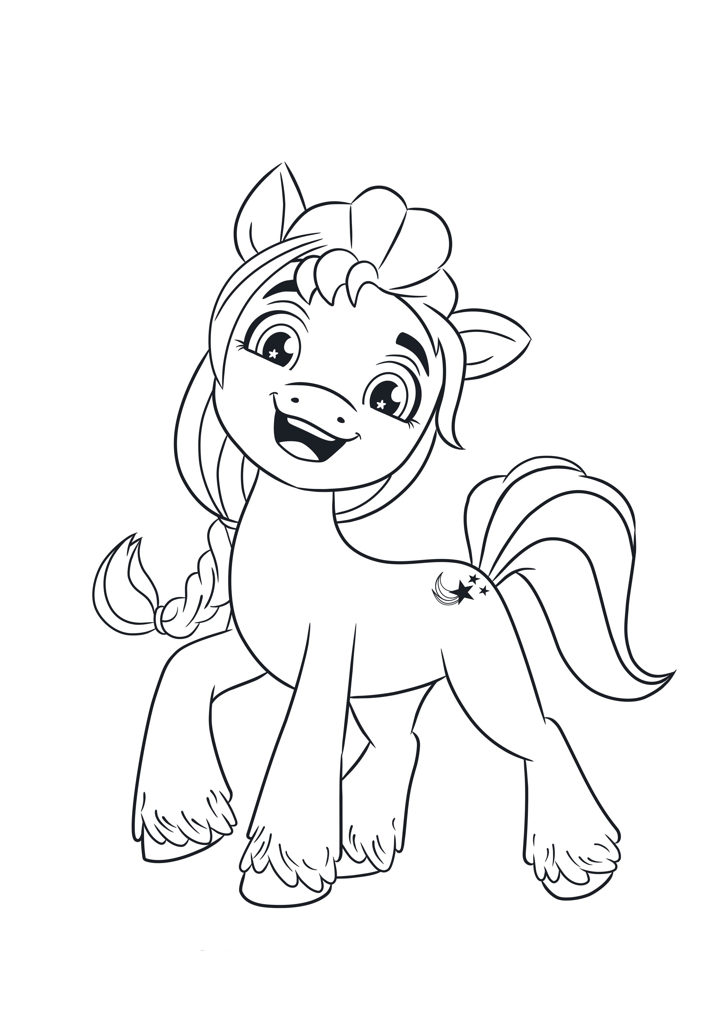 Раскраски My Little Pony (Дружба - это чудо) для девочек распечатать