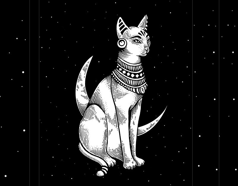 Раскраски египетская кошка анкха (47 фото) » Картинки, раскраски и  трафареты для всех - Klev.CLUB