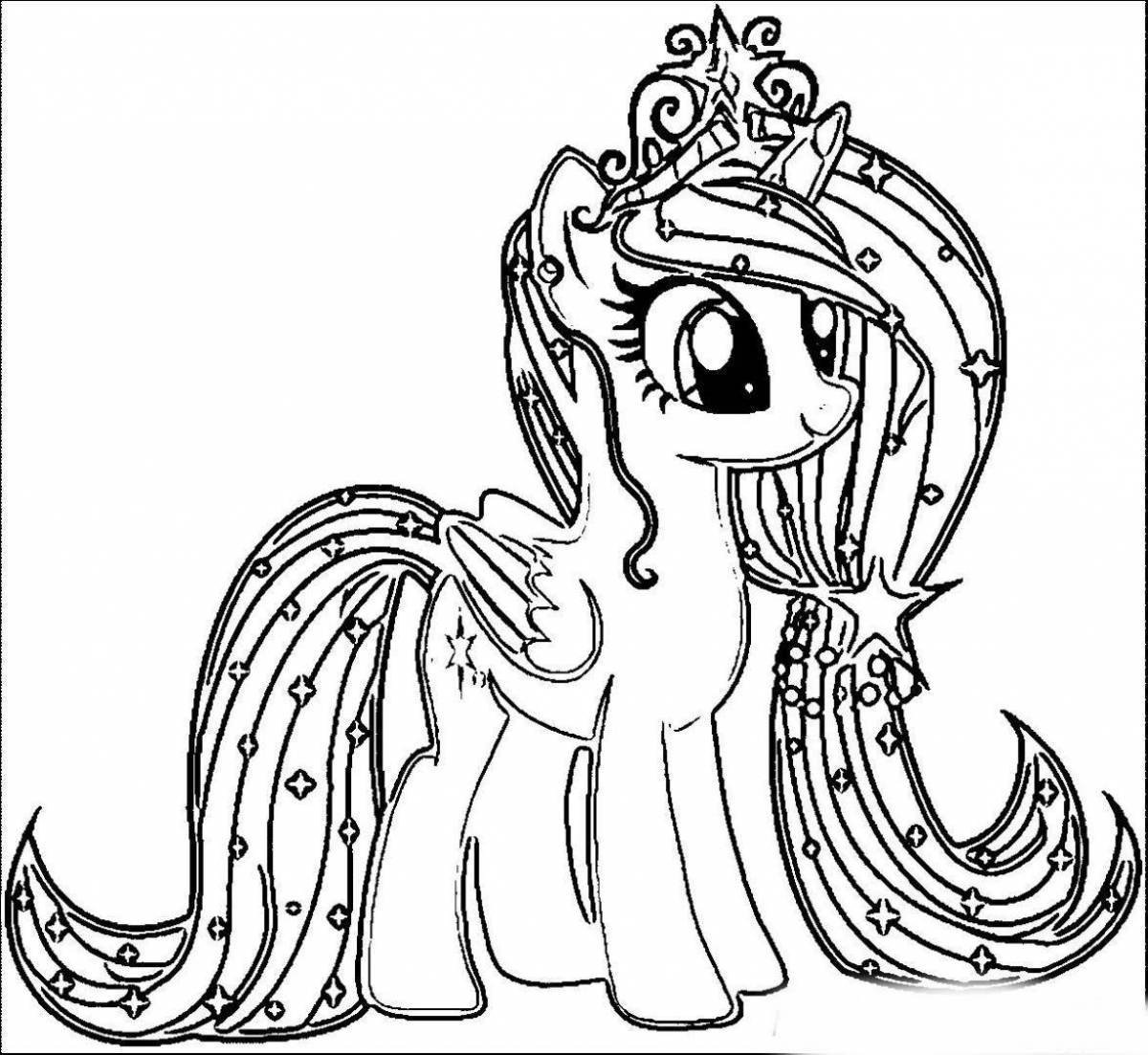 My Little Pony: раскраска