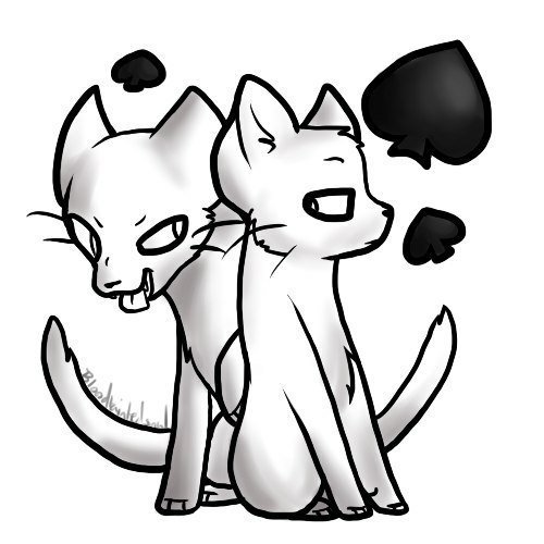 Лайн семья котов воителей