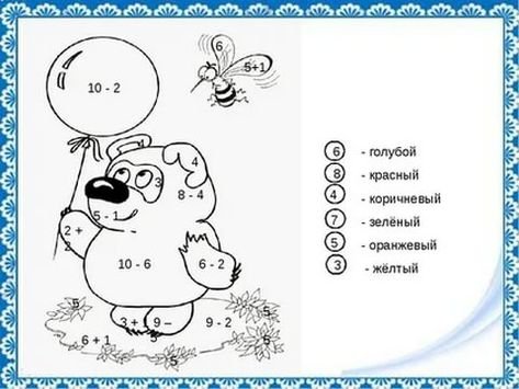 Математическая раскраска