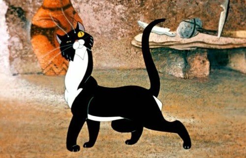 Кот который гулял сам по себе мультфильм