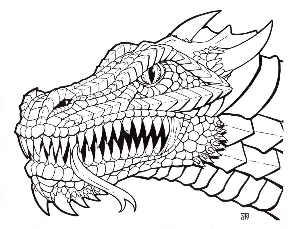 Распечатать раскраски из мультика Как приручить дракона (How to Train Your Dragon)