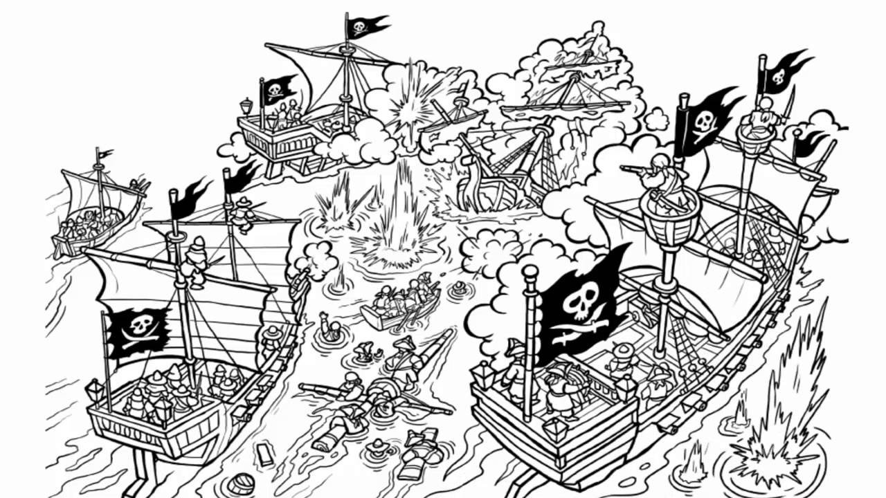 Идеи на тему «Пираты, карты, корабли» (68) | пираты, раскраски, карта