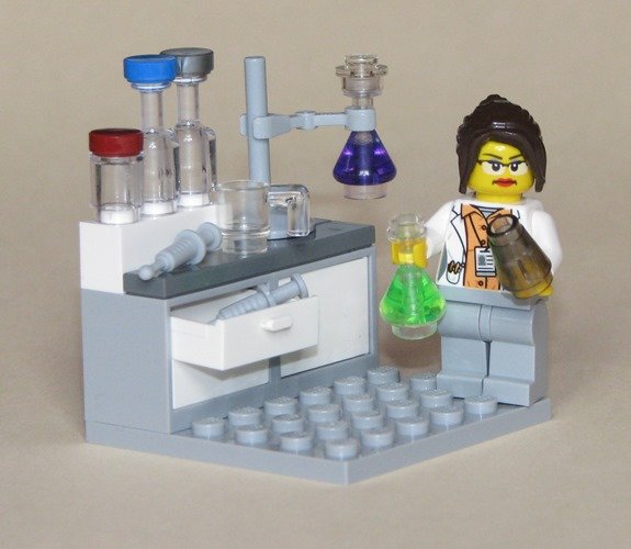 LEGO химическая лаборатория