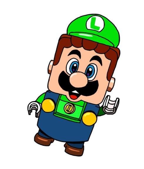 LEGO super Mario Луиджи
