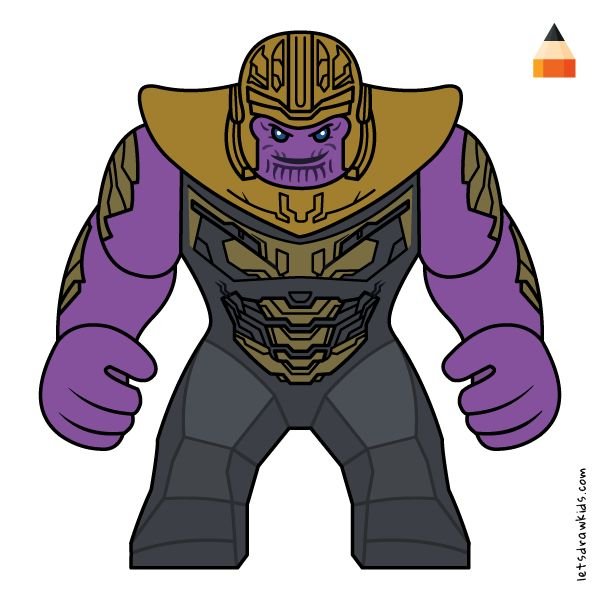 LEGO Captain Marvel Thanos
