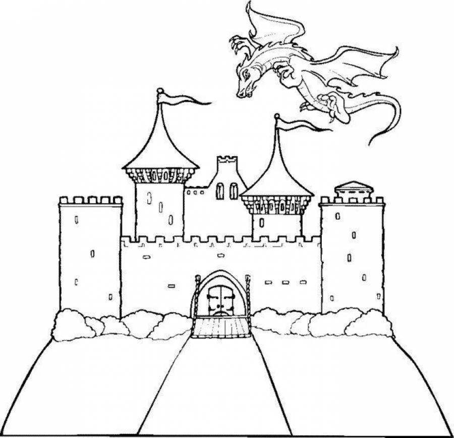 Рисунки на тему рыцари и замки легко (42 фото) » рисунки для срисовки на вороковский.рф