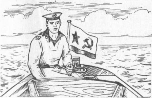Военный моряк раскраска для детей