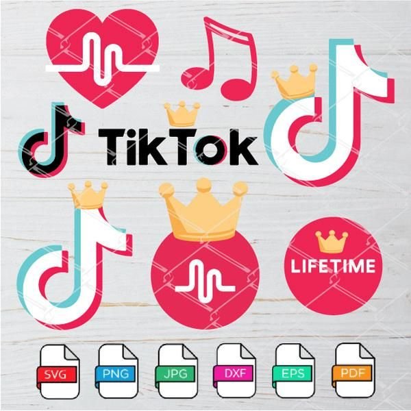 Наклейки на торт тик ток