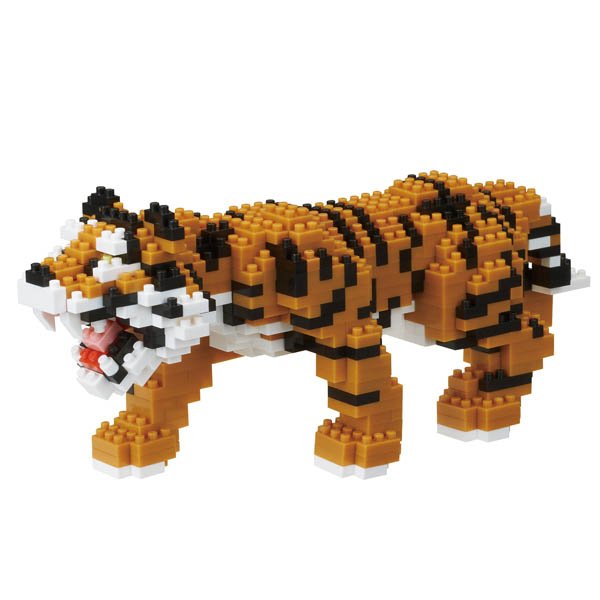 Конструктор Nanoblock Miniature NBC-104 бенгальский тигр