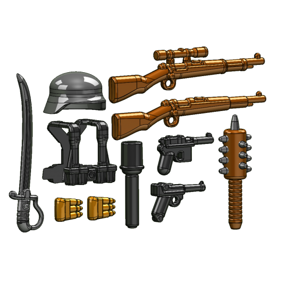 LEGO оружие BRICKARMS вторая мировая война