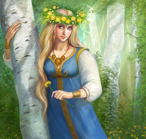 Купальница Славянская богиня