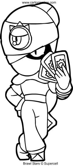 Раскраски Brawl Stars тара